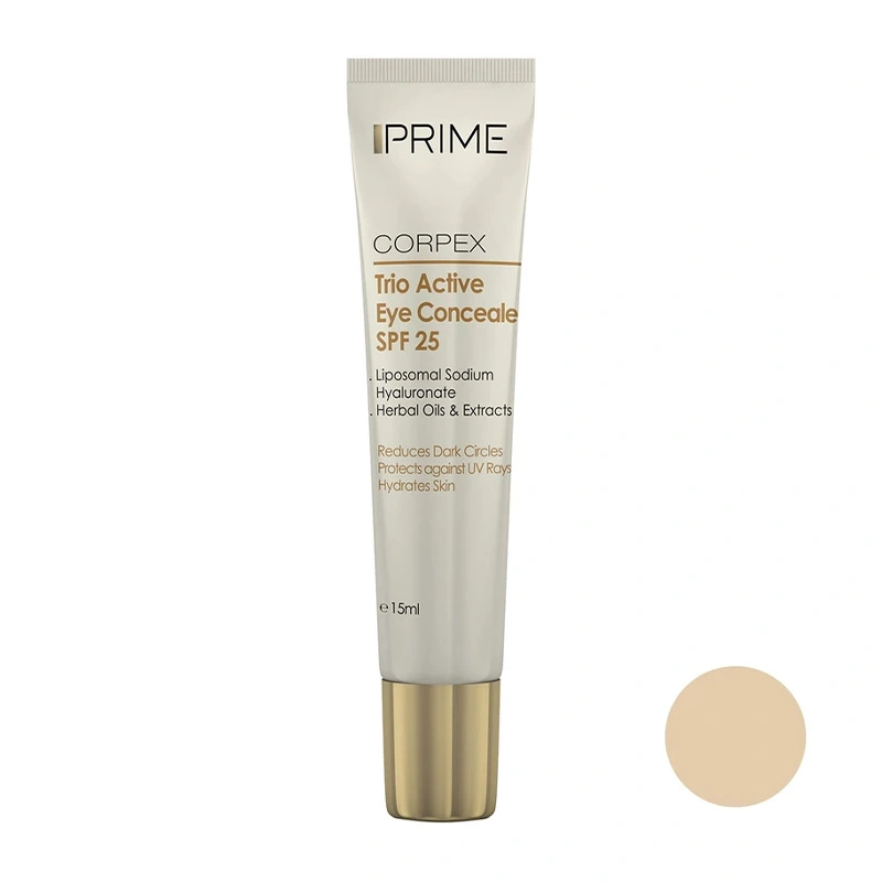 کانسیلر پریم مدل Corpex Trio Active SPF 25 شماره 102