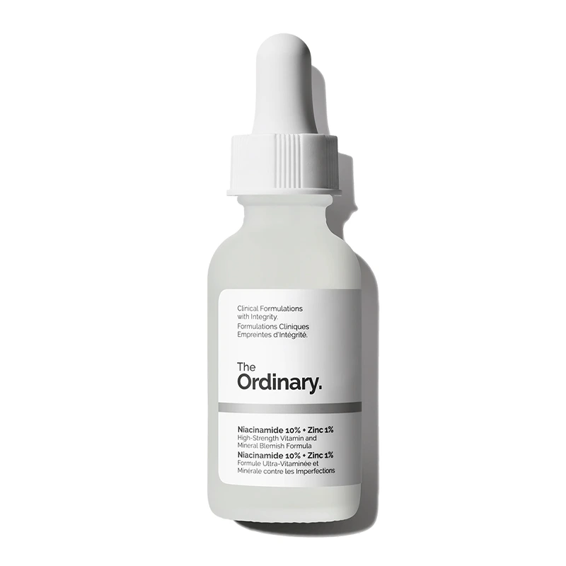 سرم Ordinary مدل Niacinamide 10% + Zinc 1% روشن‌کننده، ضدجوش و کنترل‌کننده چربی پوست