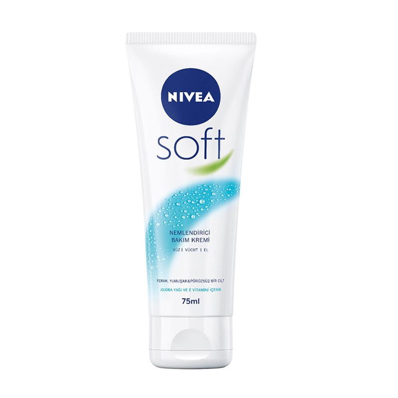 خرید کرم مرطوب‌کننده نیوآ سافت (NIVEA Soft) ۷۵ میلی‌لیتر