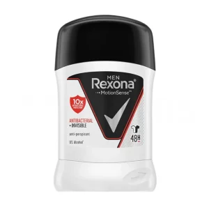 استیک ضد تعریق مردانه رکسونا مدل Antibacterial + Invisible حجم ۴۰ گرم استیک ضد تعریق مردانه رکسونا مدل Antibacterial + Invisible حجم ۴۰ گرم